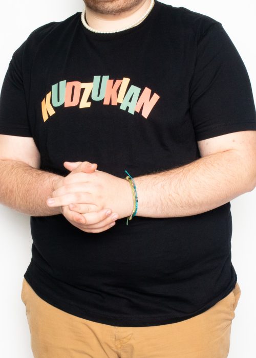 Black Kudzukian (multi-colored) Short-sleeve T-Shirt-1